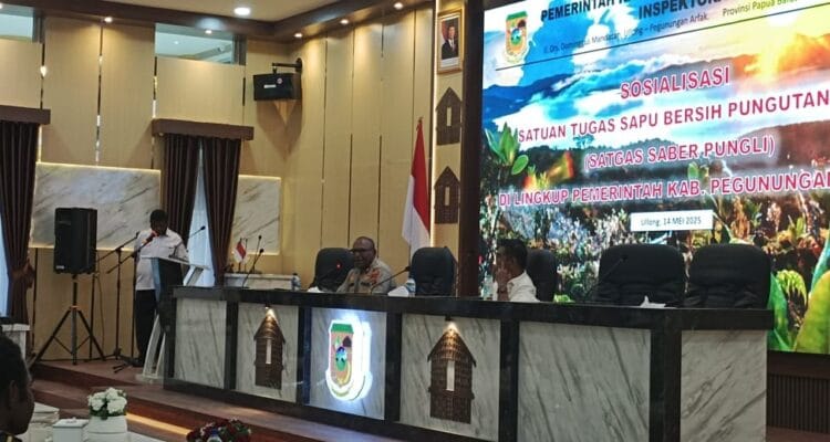 Satgas saber pungli Polres Pegunungan Arfak siap berantas pungli hingga ke akar