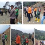 POLRES PEGUNUNGAN ARFAK FASILITASI DOA BERSAMA & PROSESI ADAT KORBAN TANAH LONGSOR DI KAMPUNG JIM