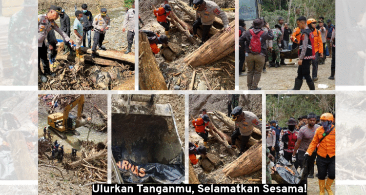 Panggilan Kemanusiaan, Bantu Korban Tanah Longsor di Pegunungan Arfak