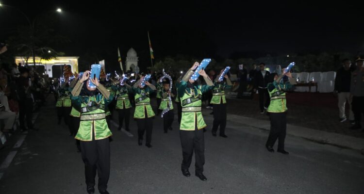 Wakil Bupati Asahan Lepas Street Parade Marching Festival ke-III