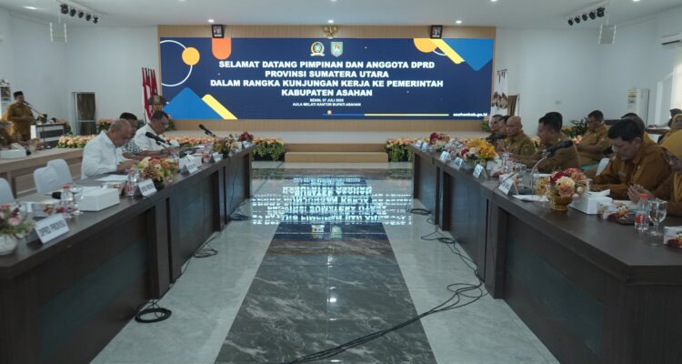 Wakil Bupati Asahan Terima Kunker Anggota DPRD Sumatera Utara dari Dapil V