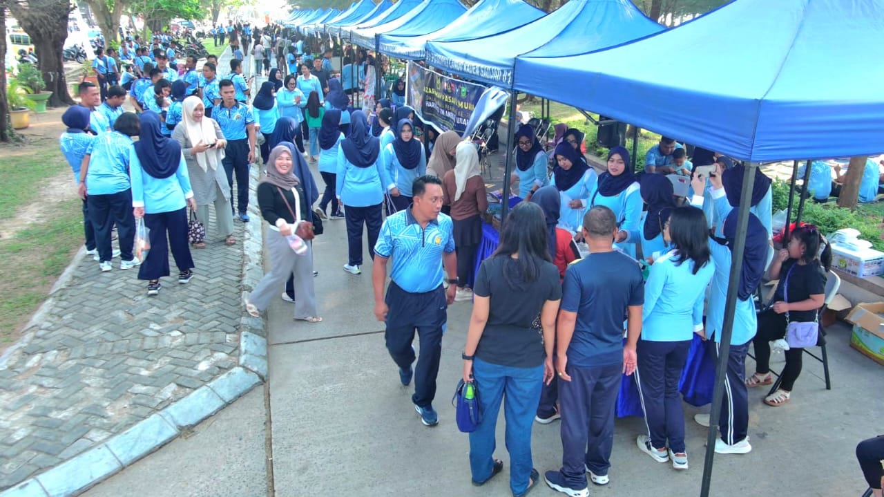 Bazar UMKM Lanud RSA, Sambut Hari Bakti TNI AU Semakin Bazar UMKM Lanud RSA, Sambut Hari Bakti TNI AU Semakin Dekat Dengan Rakyat
