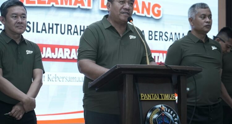 Bupati dan Forkopimda Asahan Ikuti Olahraga Bersama di Korem 022 Pantai Timur