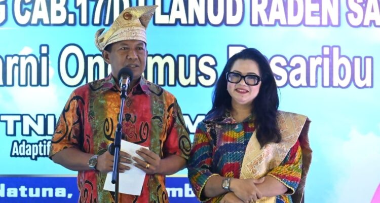 Malam Kebersamaan Warnai Perkenalan Danlanud RSA Natuna