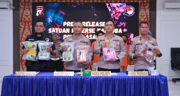 Sat Resnarkoba Polres Asahan Kembali Ungkap 18 Kg Sabu dan Ribuan Butir Pil Ekstasi