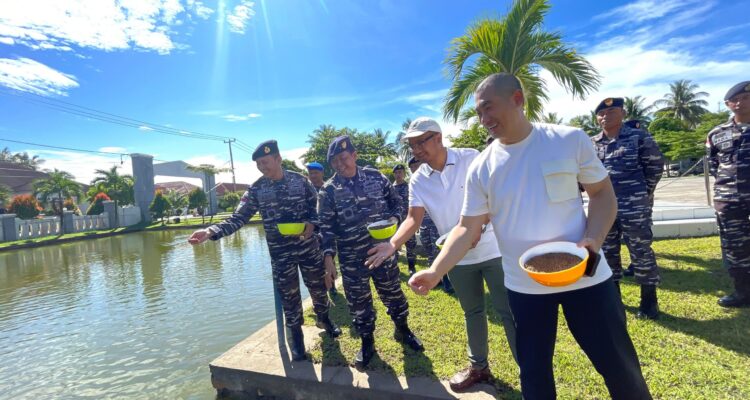 Perkuat Sinergi di Ujung Utara, Aster Pangkoarmada RI Kunjungi Natuna