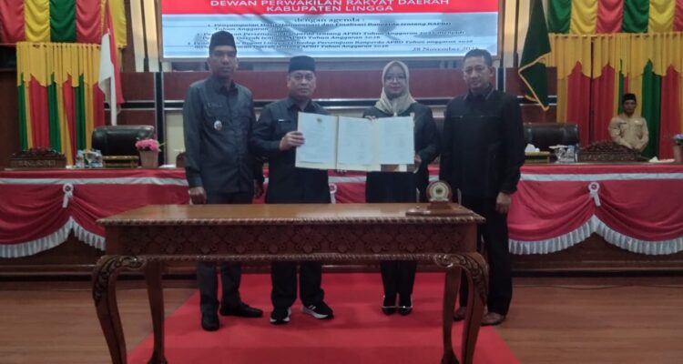 Bupati Lingga Murka, Banyak OPD Tidak Hadir Pada Saat Pengesahan APBD TA 2026