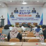 Wabup Asahan Hadiri Kegiatan Santi Aji KUHP 2023 DPC Peradi Astara