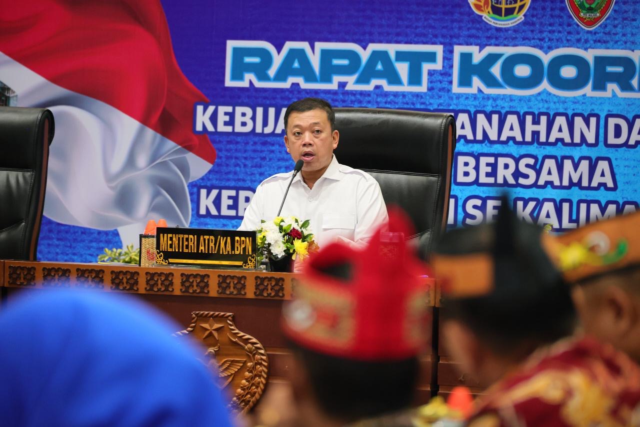 Cegah Tumpang Tindih, Menteri ATR/BPN Imbau Pemda di Kalteng Percepat Cegah Tumpang Tindih, Menteri ATR/BPN Imbau Pemda di Kalteng Percepat Pemutakhiran Sertipikat Tanah