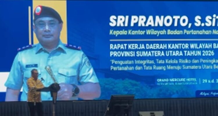 Gelar Rakerda, Kanwil BPN Sumut Tegaskan Penguatan Integritas Tata Kelola dan Kolaborasi dalam Pelayanan Publik