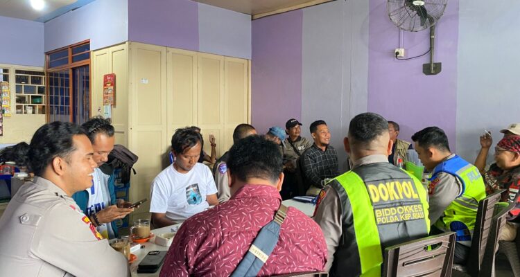 Polantas Menyapa, Satlantas Polres Kepulauan Anambas Rangkul Komunitas Ojek Demi Keselamatan Berlalu Lintas