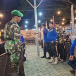 Perkuat Siskamling, Koramil 1406-04/Belawa Gandeng Damkar dan PPM Sisir Titik Rawan