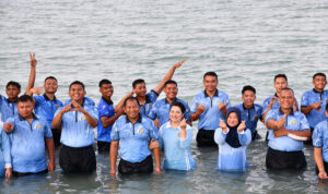 Padusan di Tepi Samudera, Keluarga Besar Lanud RSA Sucikan Hati Sambut Ramadhan 1447 H