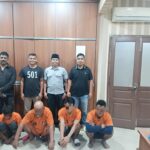 Grebek Kamar Kost yang Jadi “Sarang” Narkoba, Timsus Polres Asahan Amankan 5 Tersangka