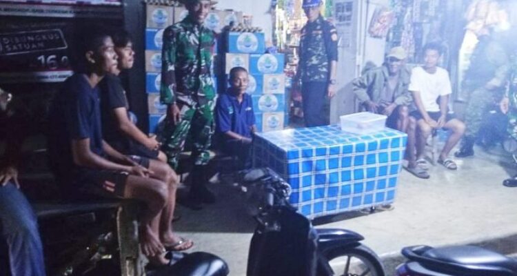 Sinergi TNI dan Elemen Masyarakat, Koramil 1406-05/Majauleng Intensifkan Patroli Cipta Kondisi