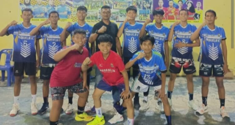 Club Volley Ball Muda Belia “Asal Daik -Kabupaten Lingga Mendapat Undangan dari Fun Game Exsibisi