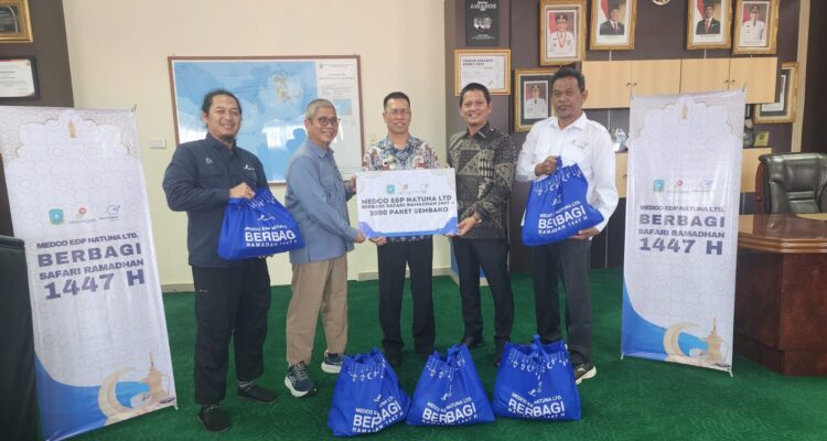 Medco E&P Natuna Salurkan 2.000 Paket Sembako dalam Safari Ramadan 1447 H di Anambas