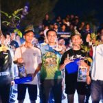 Astaka Bergemuruh Tengah Malam, Polres Rokan Hulu Sulap Adu Cepat Jadi Ajang Kreatif Anak Muda