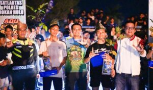 Astaka Bergemuruh Tengah Malam, Polres Rokan Hulu Sulap Adu Cepat Jadi Ajang Kreatif Anak Muda