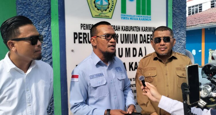 Wakil Bupati Karimun Sidak ke PDAM, Minta Focus Selesaikan Daftar Tunggu Pemasangan Baru