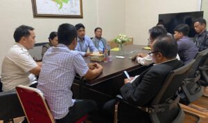 Bahas Sertipikasi Aset Rumah Ibadah, Perwakilan Kantah Batu Bara Terima Audiensi Pengurus HKBP Desa Gajah