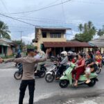 Polres Natuna Kerahkan Anggota Amanan Pasar Tumpah Ramadhan 1447 H