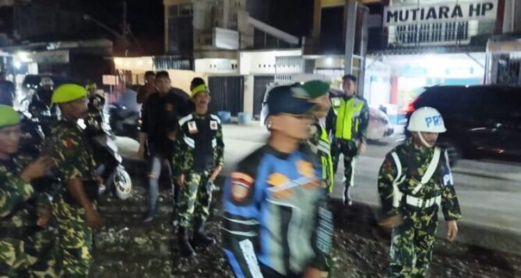 Perkuat Sinergitas Lintas Sektoral, Koramil Pitumpanua Gelar Patroli Gabungan Cipta Kondisi