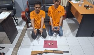 Diteror Senapan Angin, Dua Pria di Rupat Utara Ditangkap Polisi Positif Narkoba