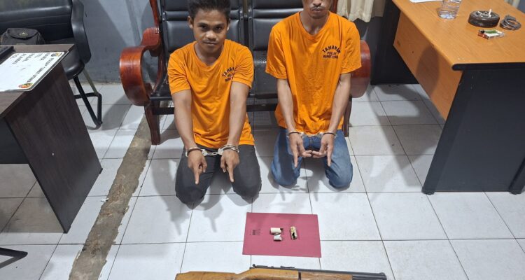 Diteror Senapan Angin, Dua Pria di Rupat Utara Ditangkap Polisi Positif Narkoba