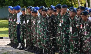 Lanud RSA Natuna Perkuat Disiplin Prajurit melalui CMI Materi PUDD