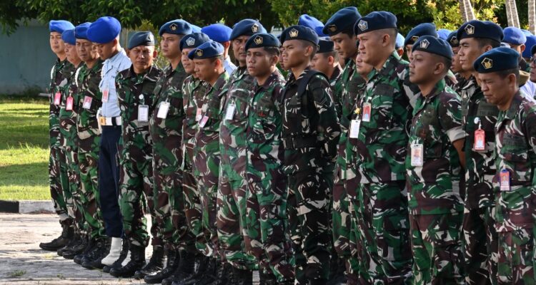 Lanud RSA Natuna Perkuat Disiplin Prajurit melalui CMI Materi PUDD